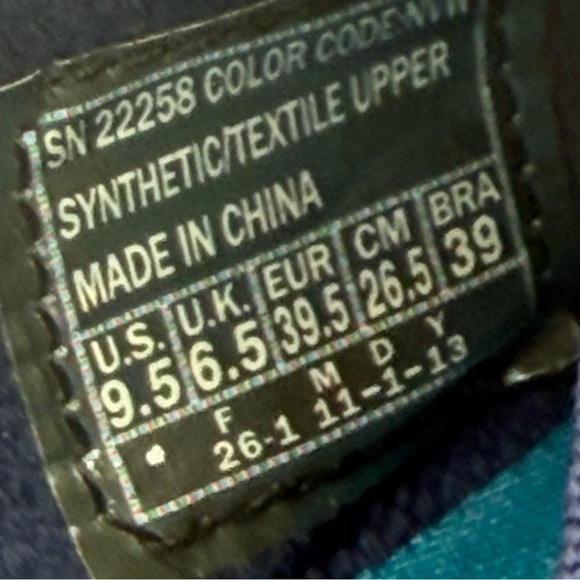 Skechers Sport EZ Flex Take It Easy slip-on Shoes Women’s 9.5 Navy Blue Memory - Picture 14 of 14